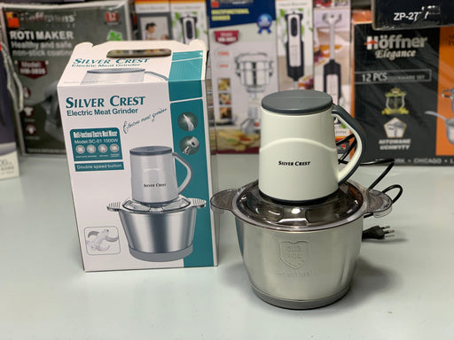 SILVER CREST White Chopper 3L Stainless Steel Bowl