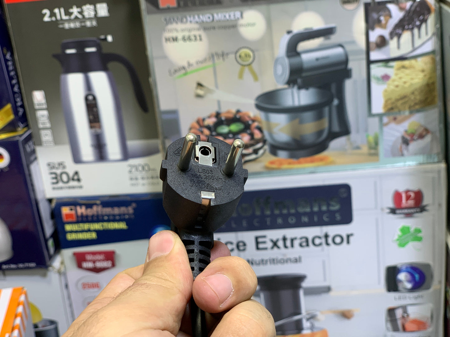 Kolax Meat Chopper with Double Stainless Steel Blades