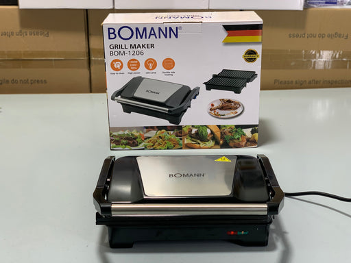 German |Bomann Grill Maker| BOM-1206 |1 Year Warranty|