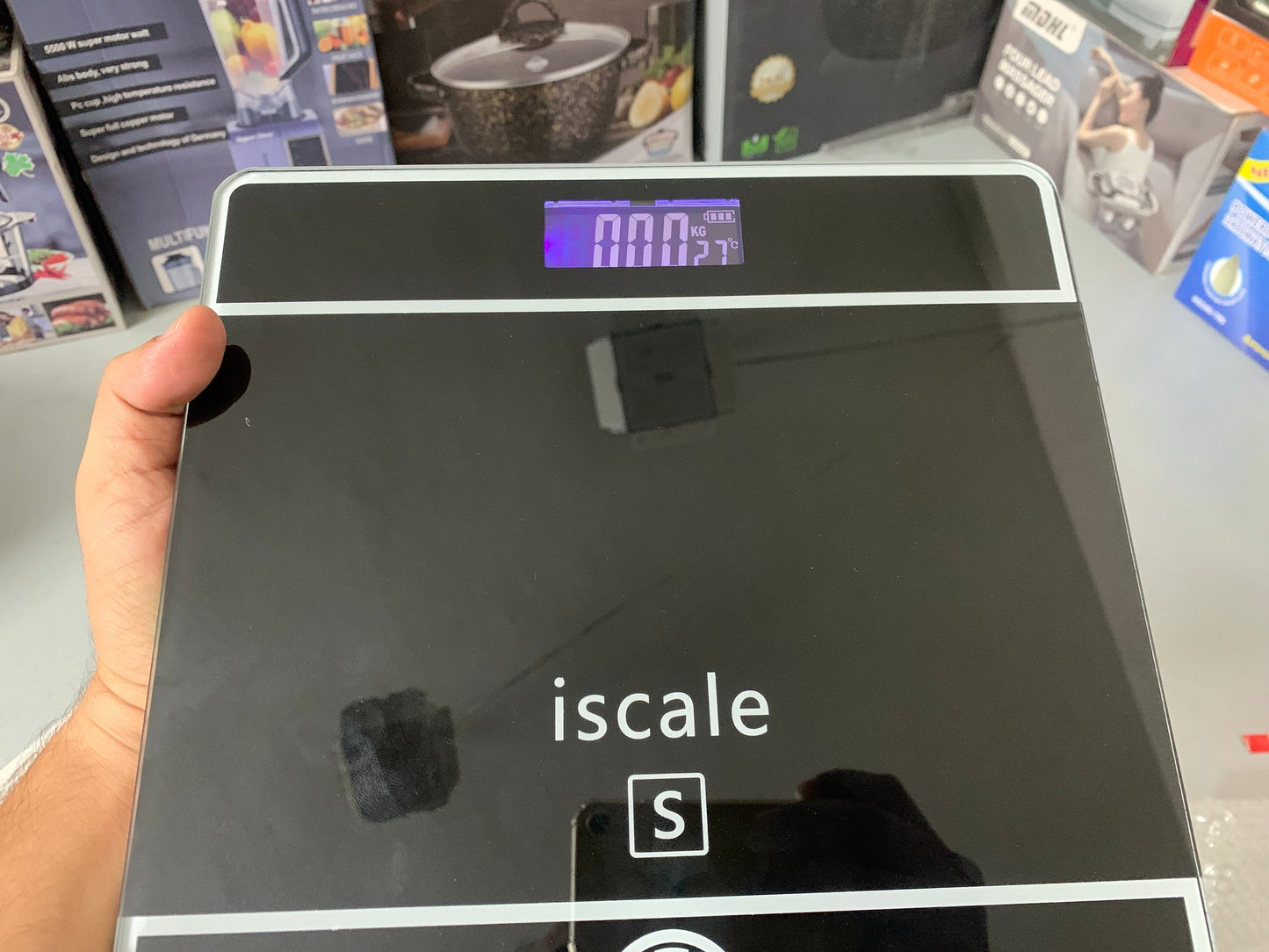 ABD Digital Bathroom Scale With Digital Display