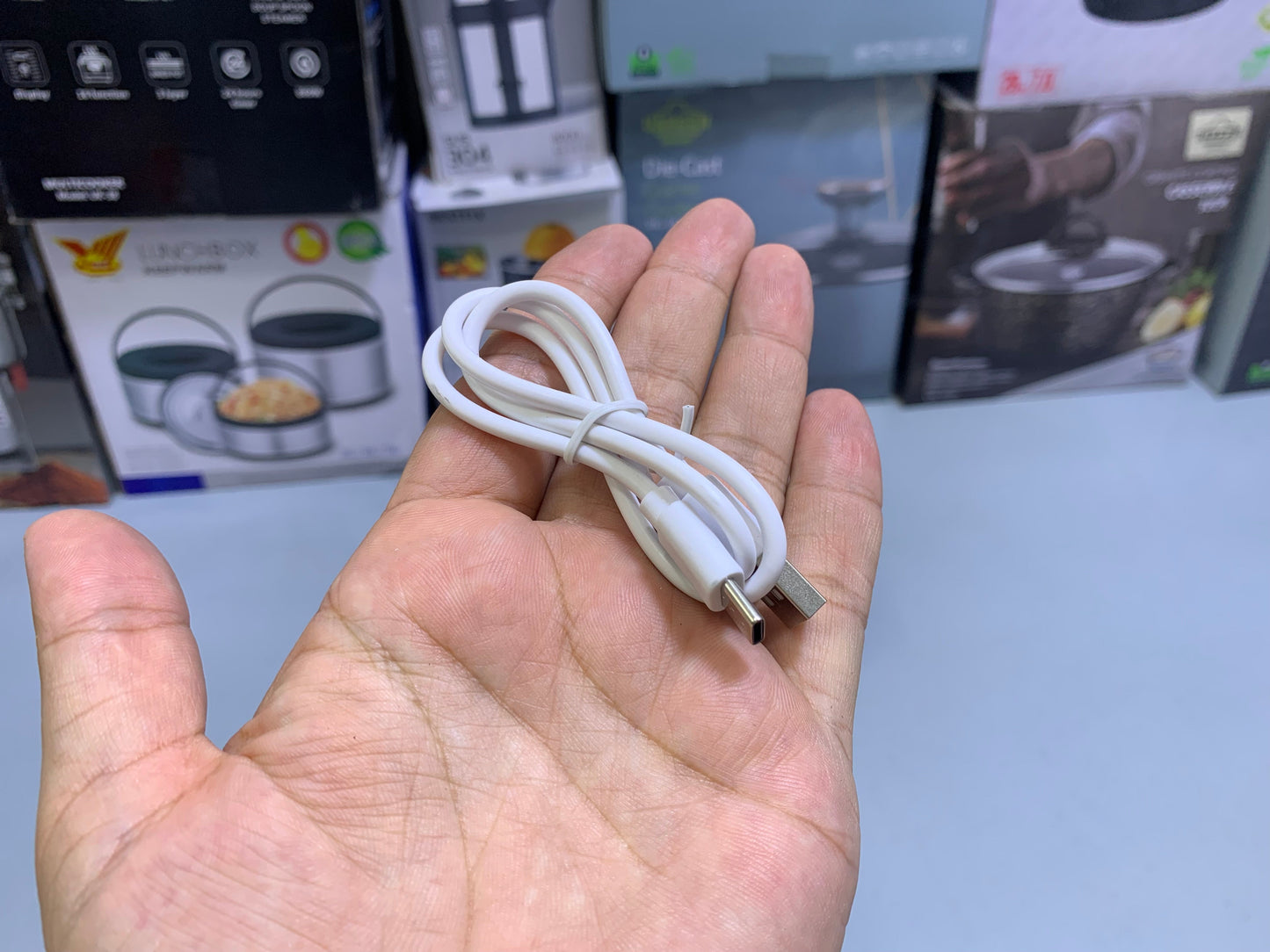 COBA Handheld Torch Model: CB-G672D USB Rechargeable Flashlight