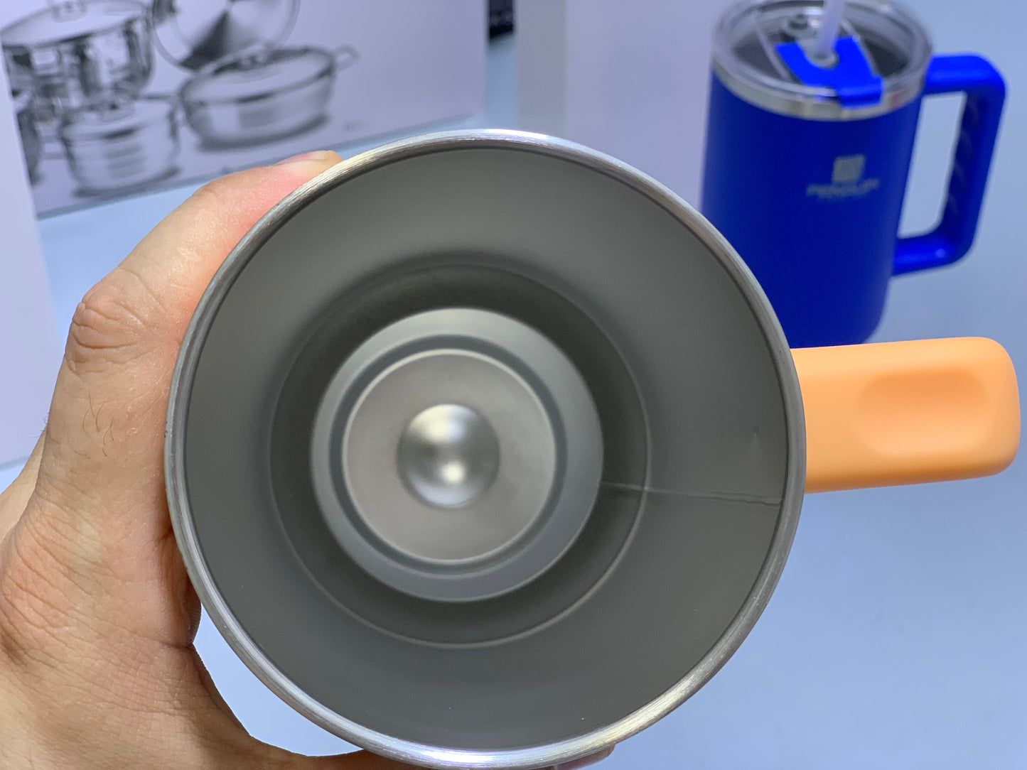 Portable Juice Mug Stainless Steel