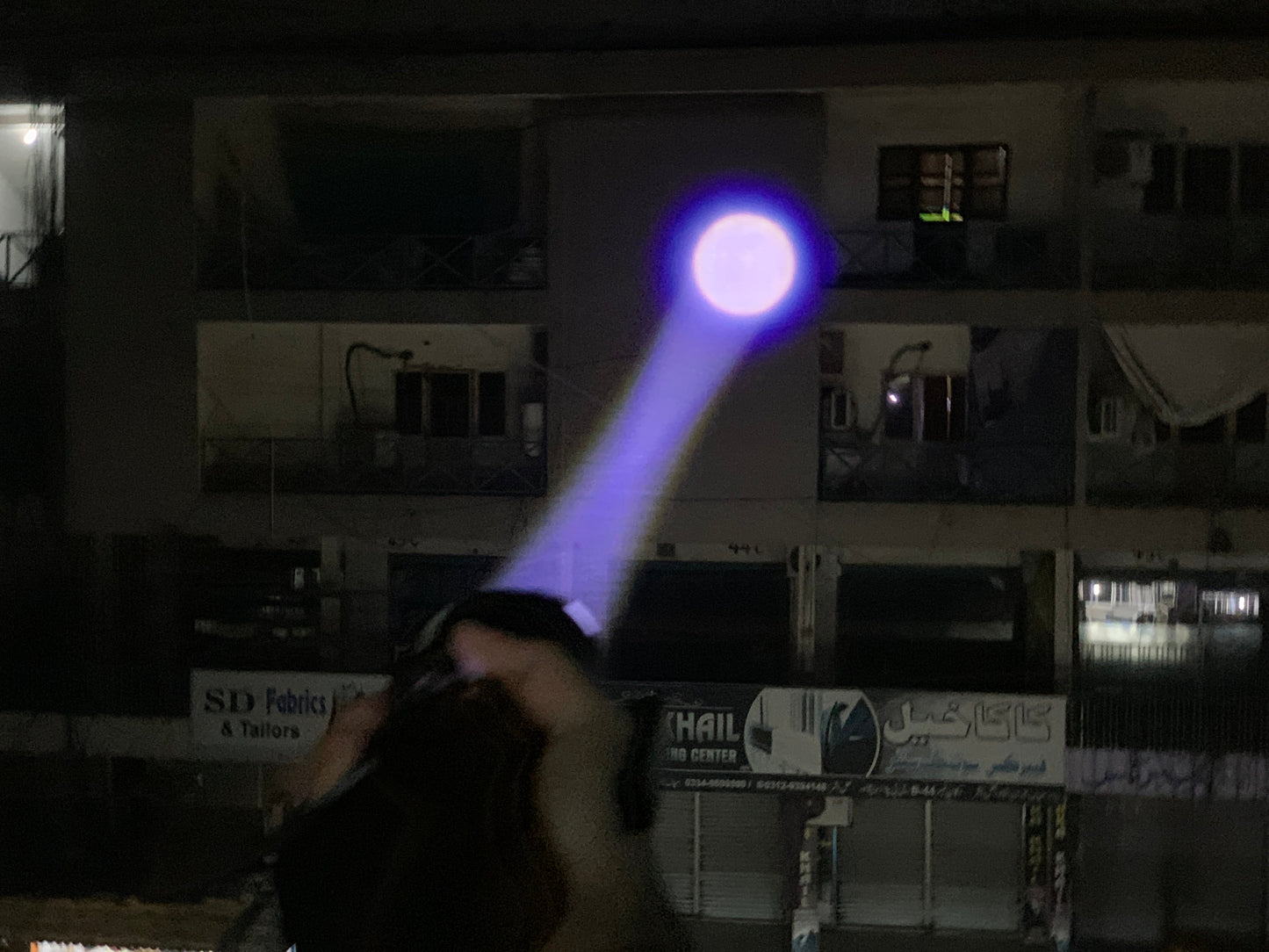 1Km Range LED Flashlight