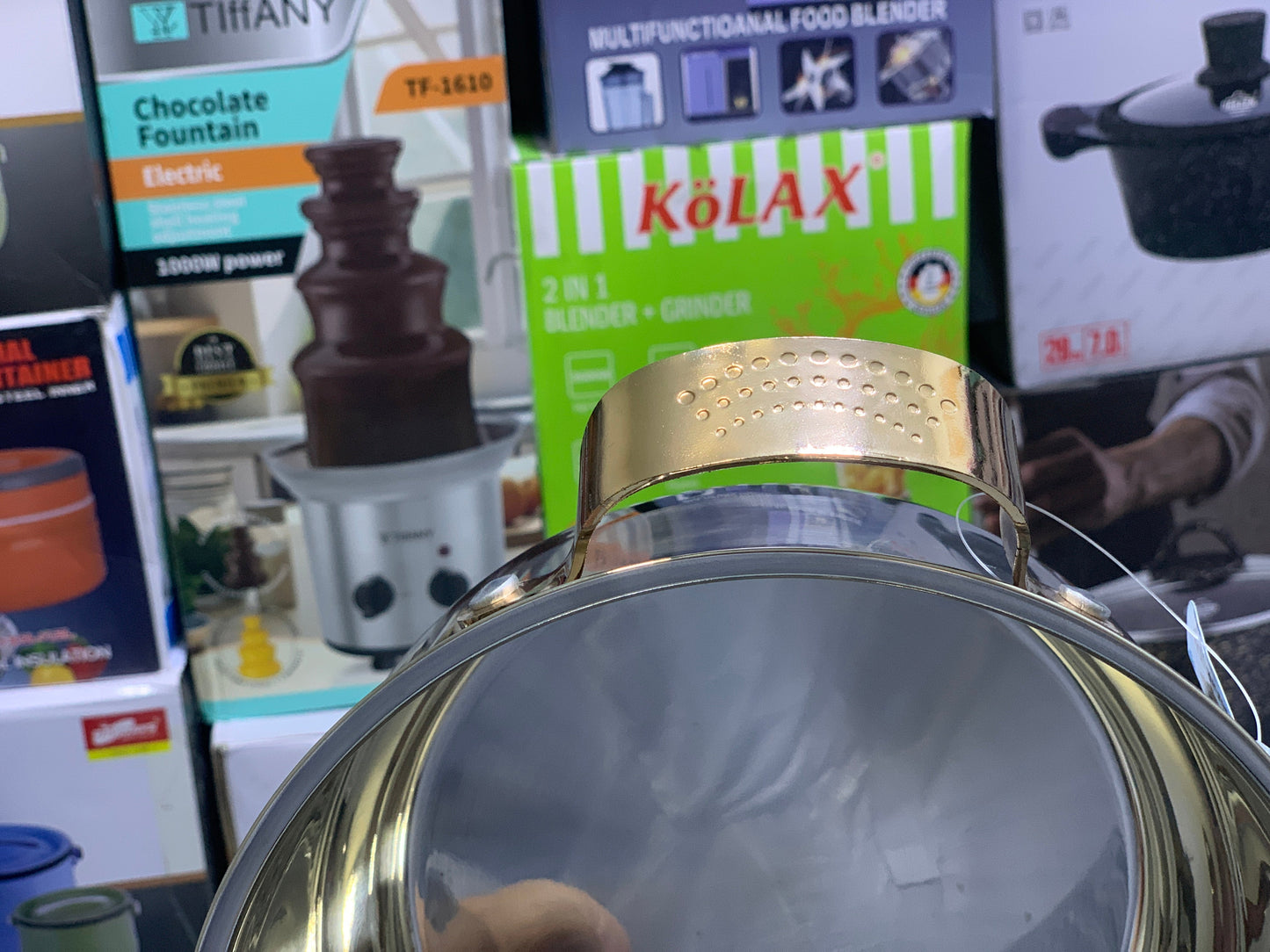 Hoffavorer 8 Pieces Cookware set Stainless Steel