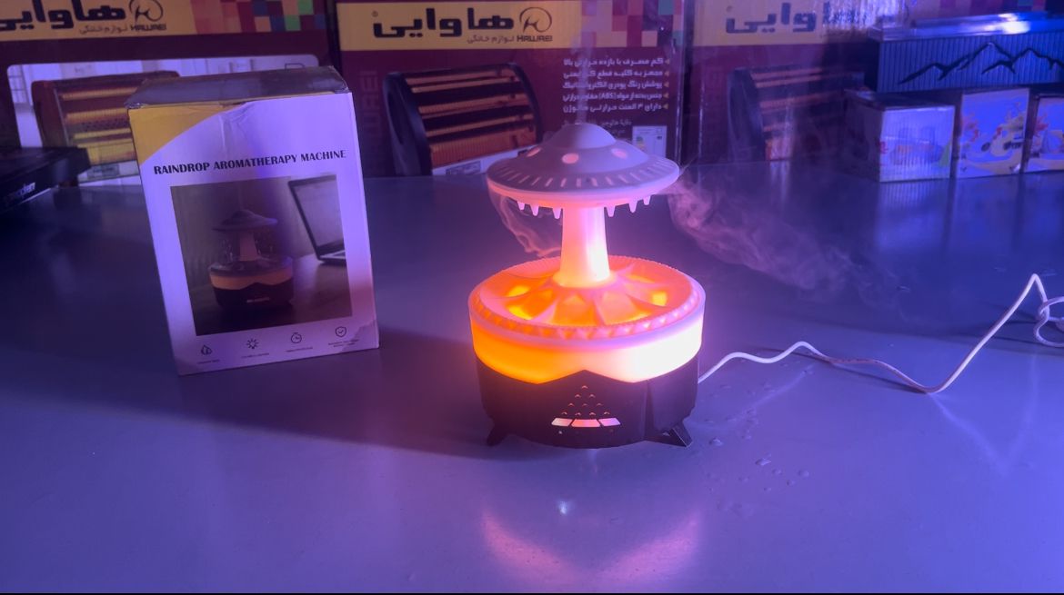 Rain drop air humidifier machine