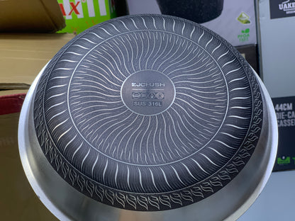 Laser Coating Shallow Frying Pans without lid