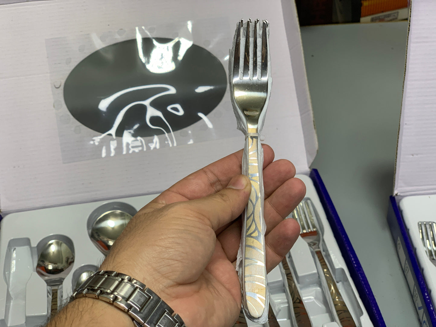 Arshia Stainless Steel Cutlery Set – 53 Piece