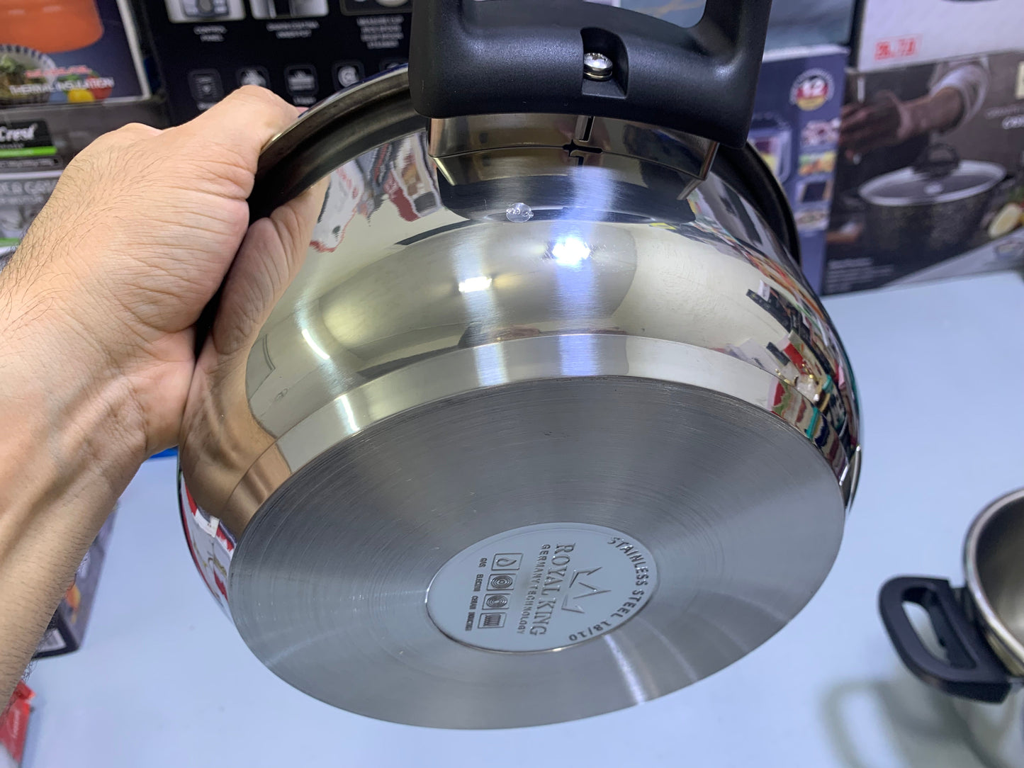 Royal King 3 in 1 Pressure 4L and 6L Stainless Steel