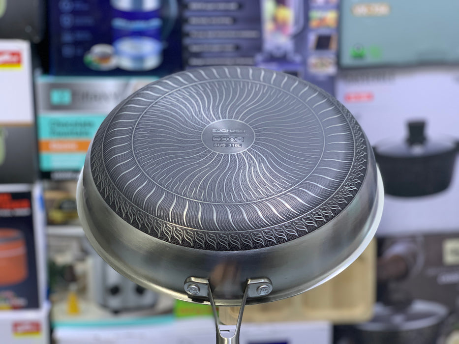 Laser Coating Shallow FryPan without Lid 26cm and 28cm