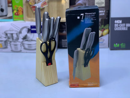 Messerset 7 Pieces Knife set Stainless Steel | EID Special
