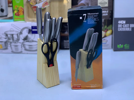 Messerset 7 Pieces Knife set Stainless Steel | EID Special