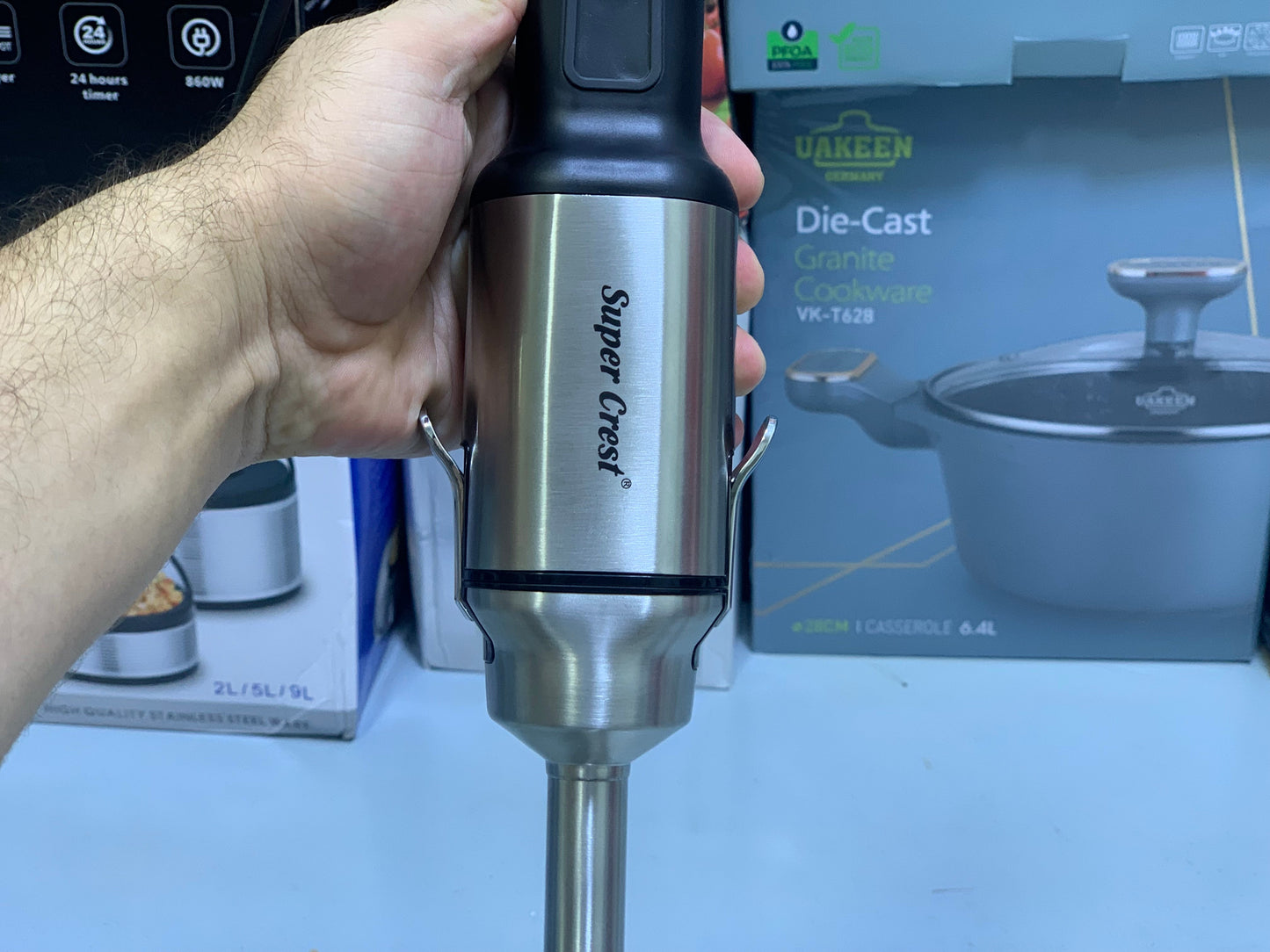 Super Crest Hand Blender|1200W|SCT-7027