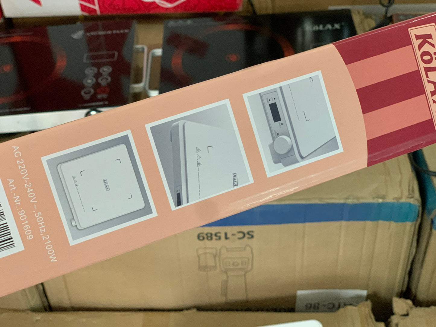 Original Germany Kolax Induction Electric Cooker Power Consumption  120w-2100w