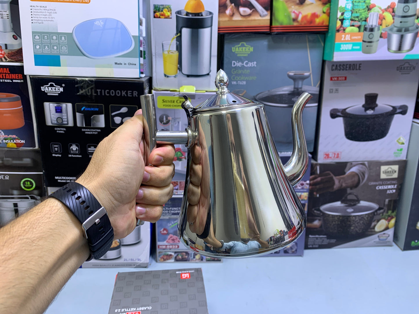 Classy Stainless Steel Tea Kettle