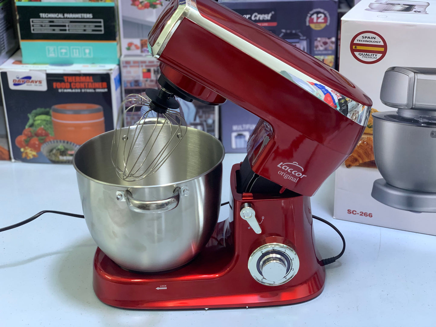 Laccor Original stand Mixer| 8L |2000W| Technology