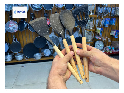 German Technology Made 12 Pieces Kitchen Silicon  Utensils Set