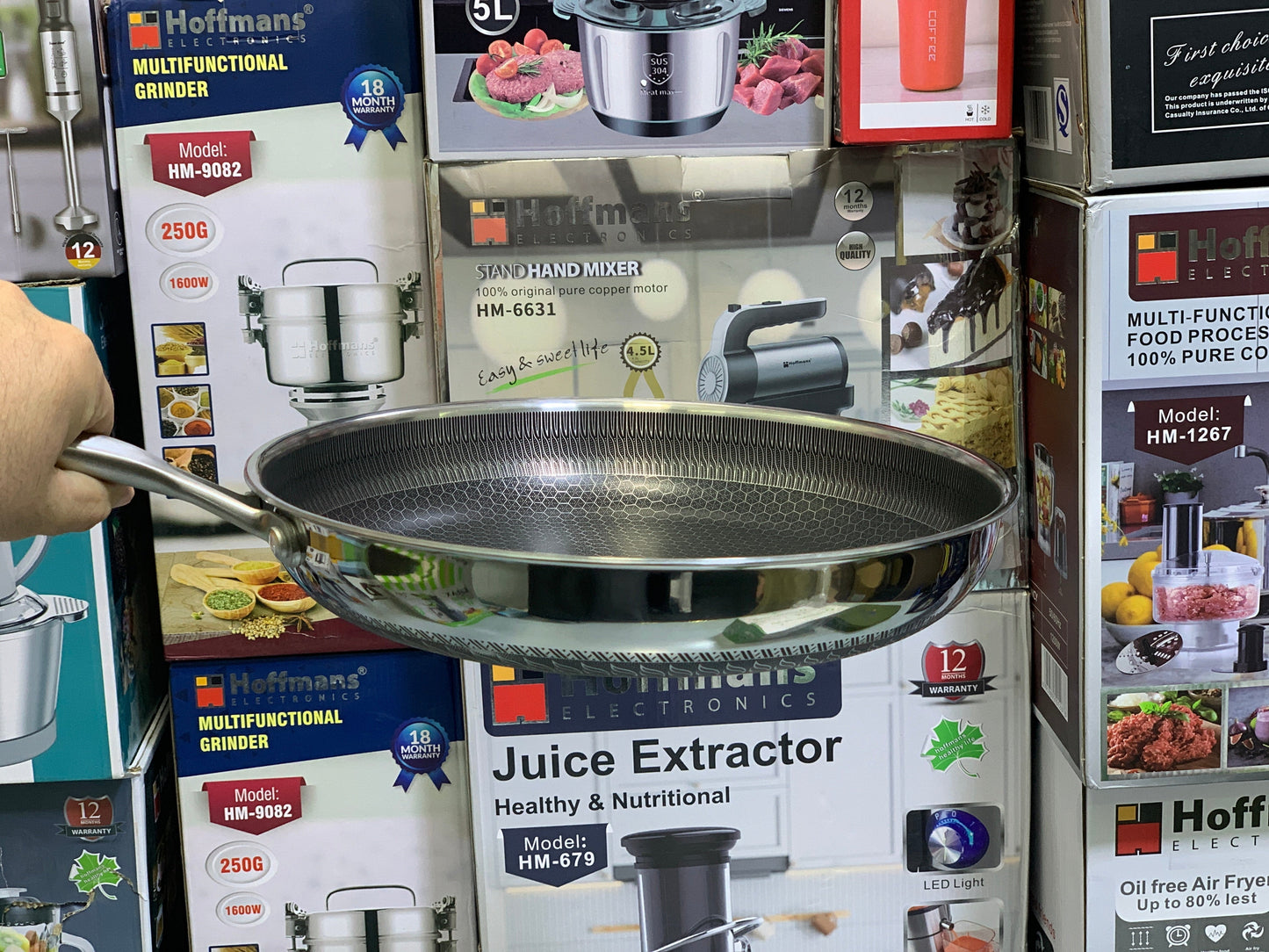 Laser Coated Fry Pans| 26 cm and 30 cm