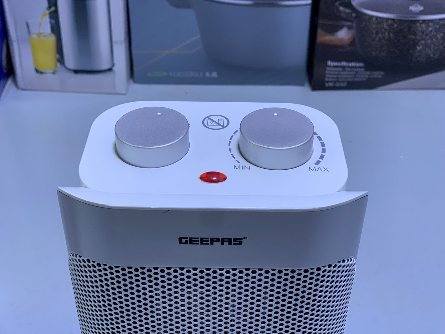 Geepas PTC Fan Heater| 2 Years Warranty| Model: GRH28567P