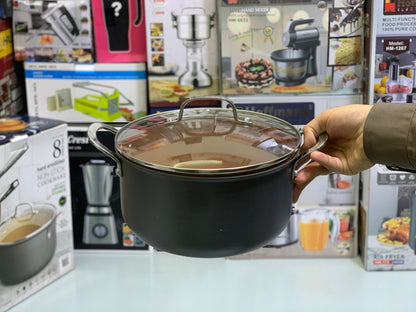 GOTHAM 8 pieces cookware set nonstick titanium