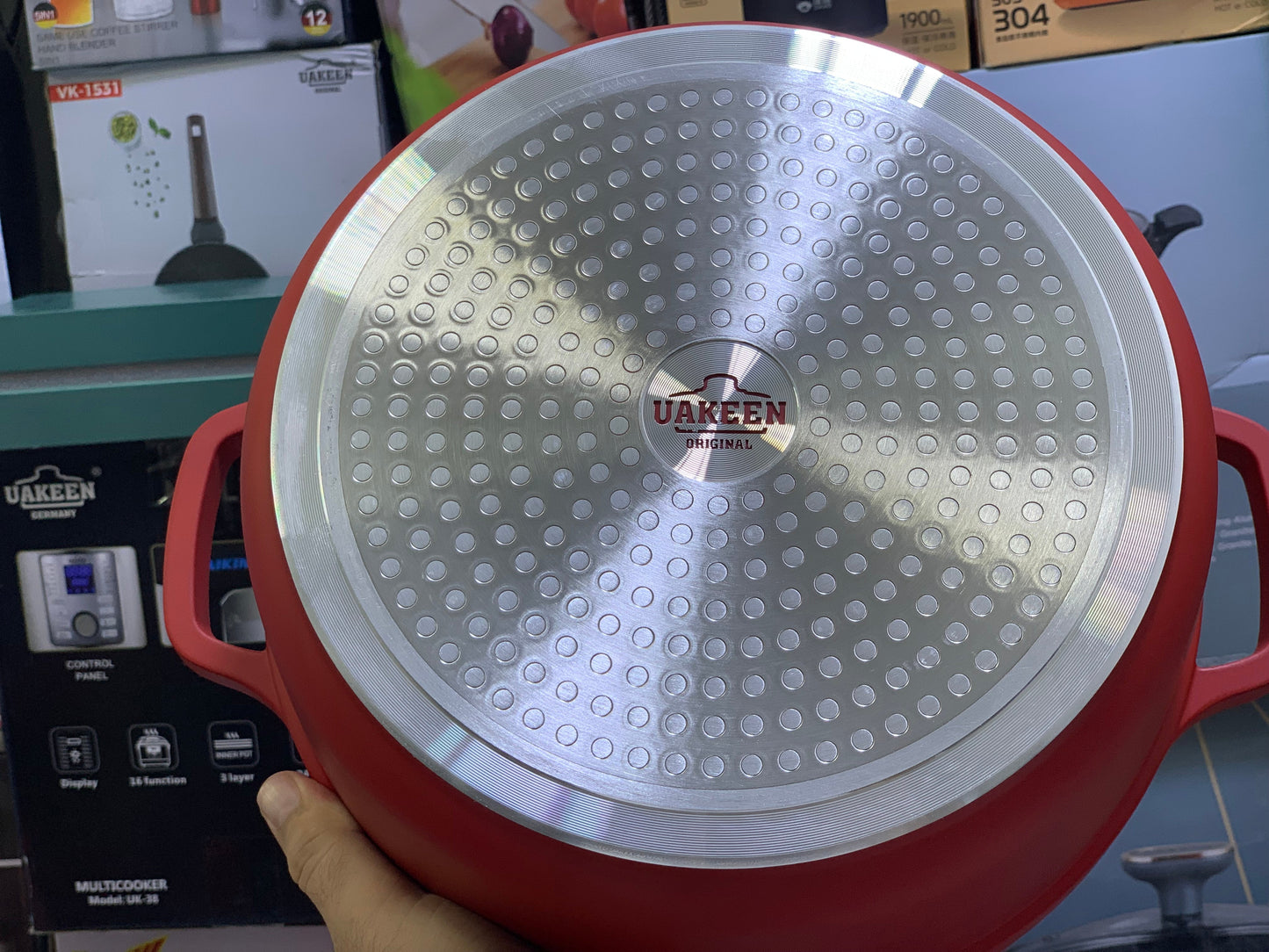 UAKEEN 7 pieces Die-Casting Aluminium Cookware Set|VK-21