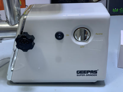 Original Geepas 6 in 1 Meat grinder 2200w with reverse function