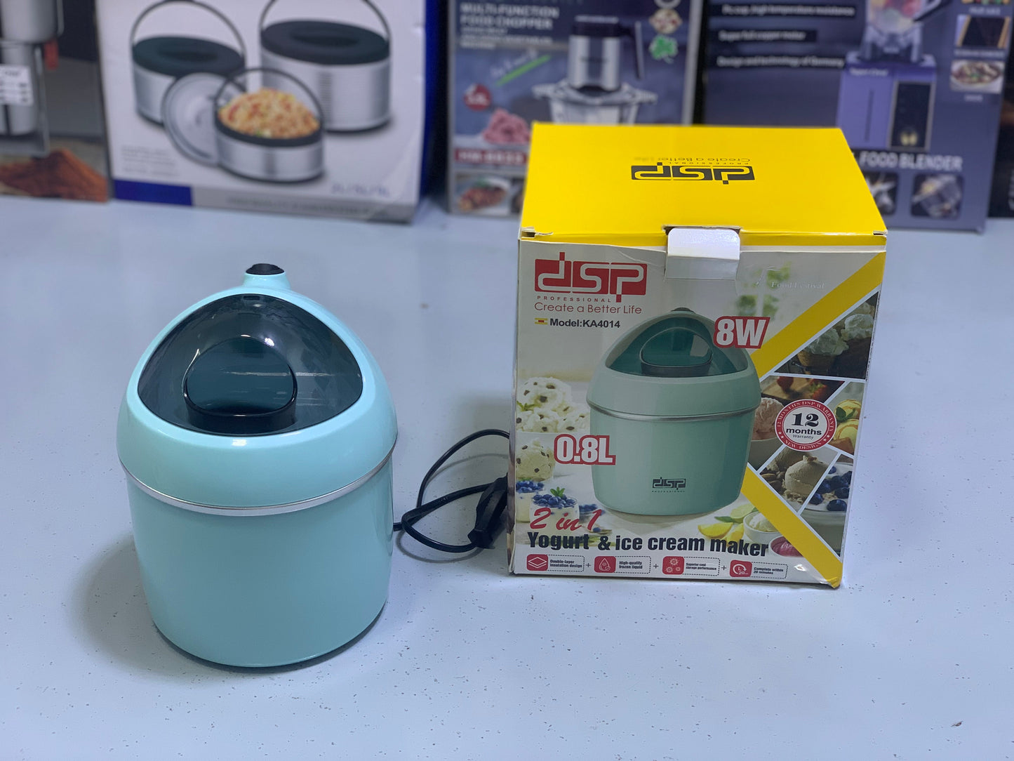 2 in 1| Yogurt and Ice-Cream Maker| Model: KA4014