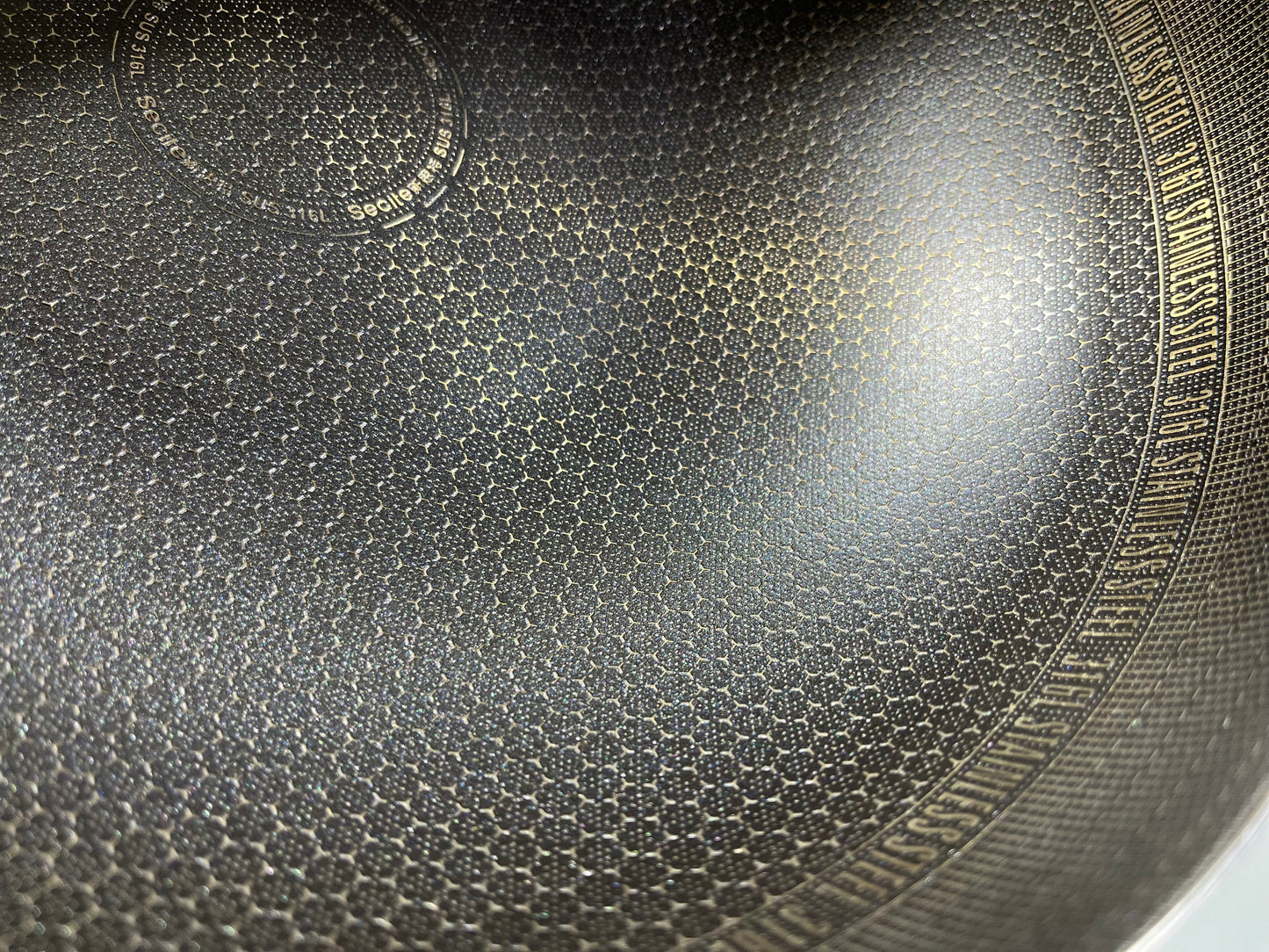 Secite 30cm Honeycomb Pan & Steamer