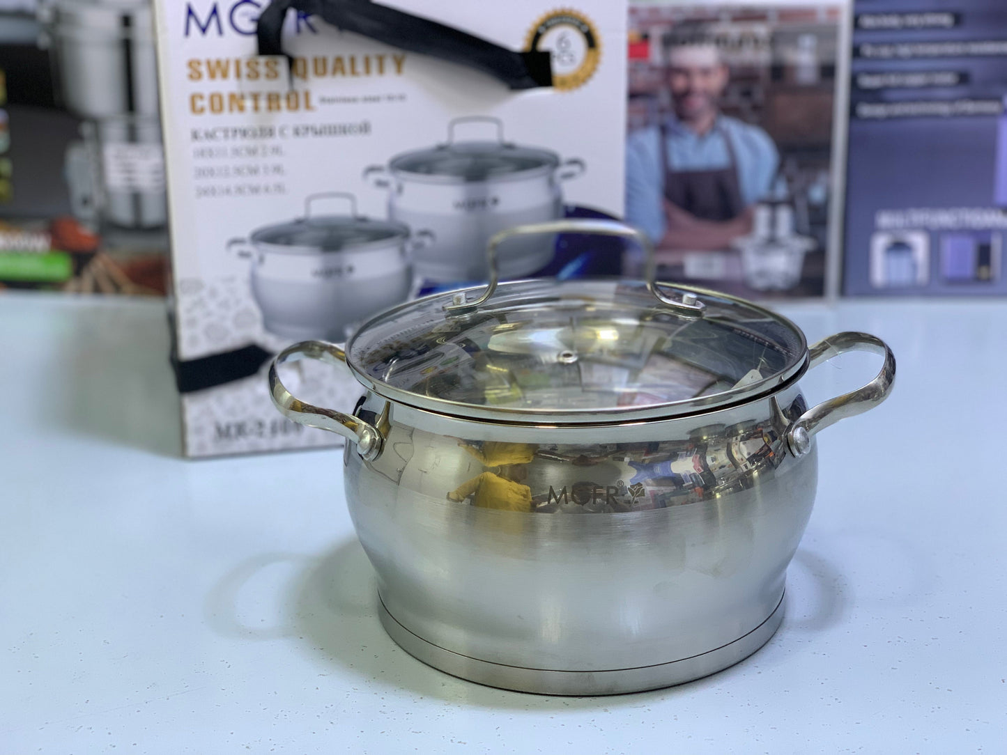 MGFR’s 6 Pieces Cookware Set|Swiss Quality Control
