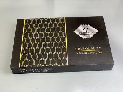 IMPORT Stainless Steel Cutlery Set 28 Pieces