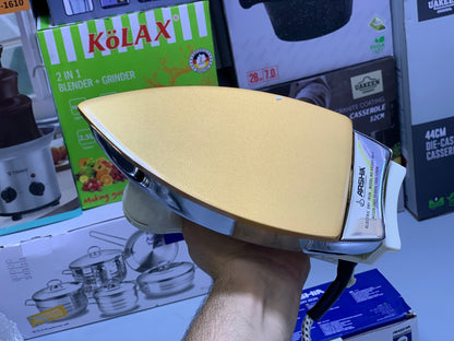 Arshia Dry iron 1200w Non Stick Plate