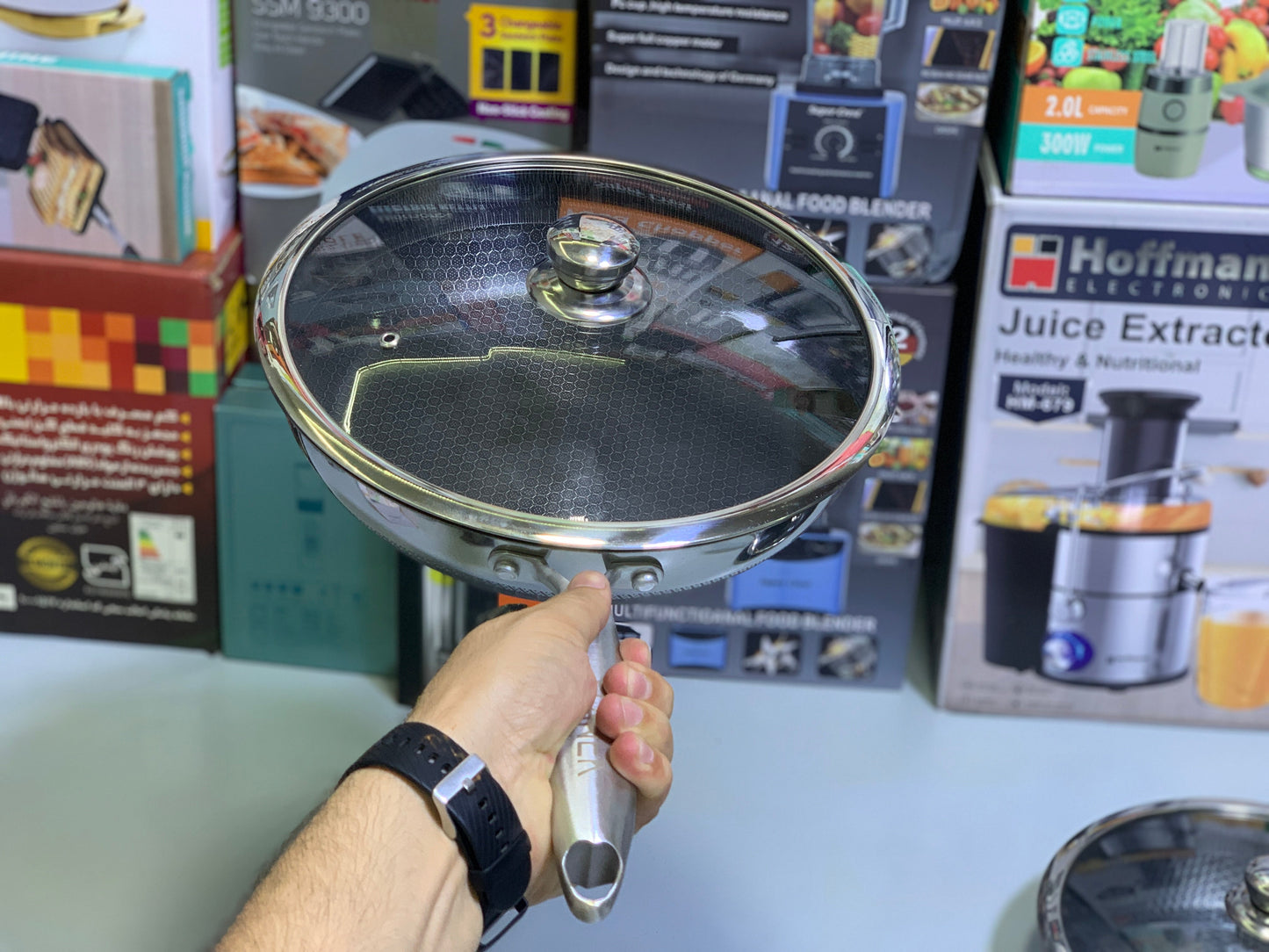 Laser Coating Shallow Frying Pan 28cm and 30cm