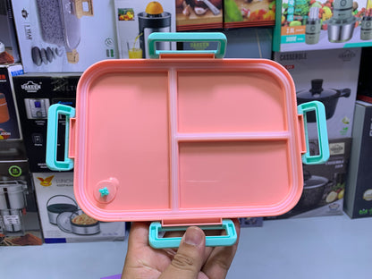 Lunch Box Individual Silicone Ring Stainless Steel SUS 304 Steel liner