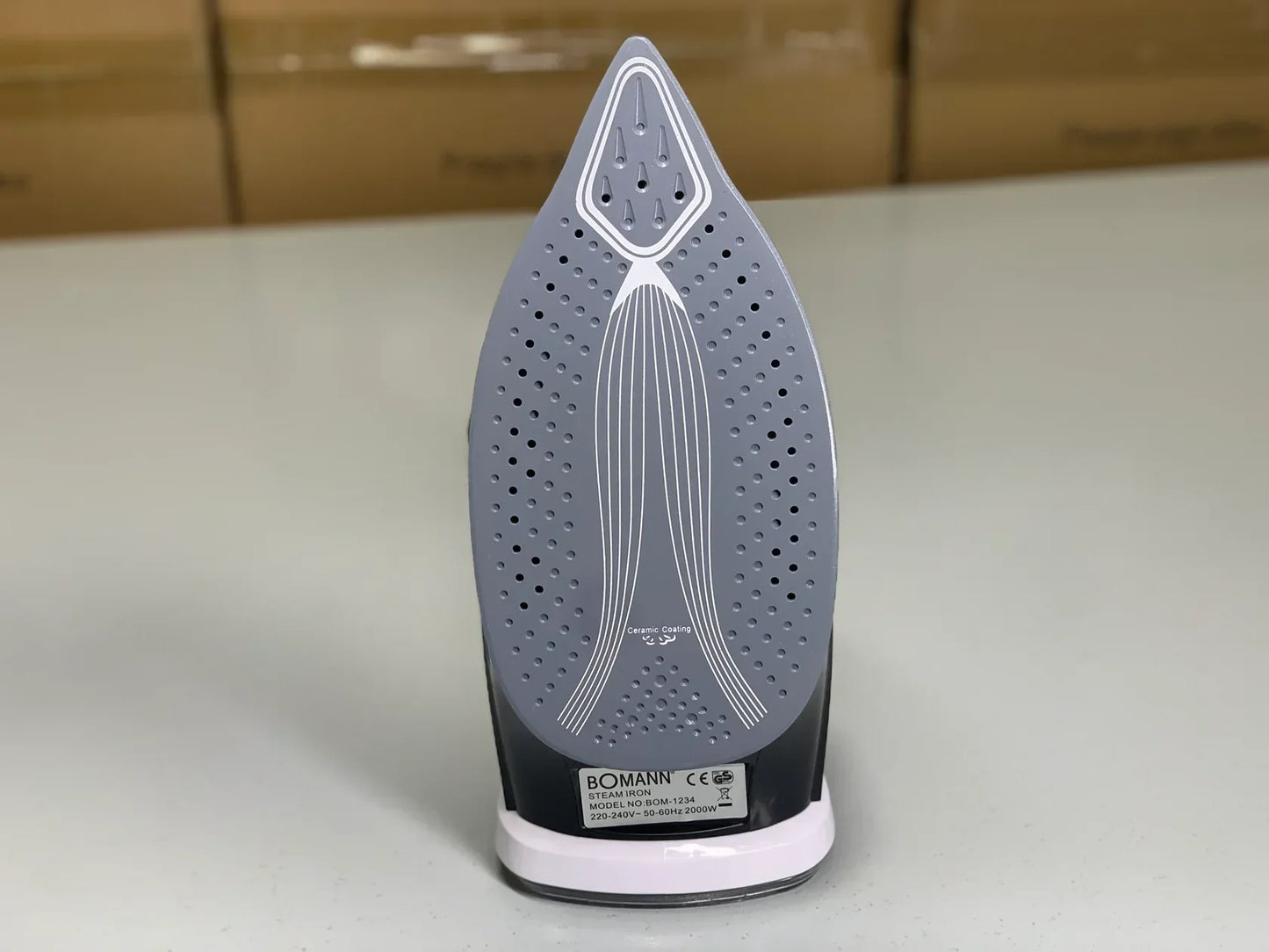 Imported BOMANN Steam Iron – 2000W, 1-Year Warranty (made in germany)