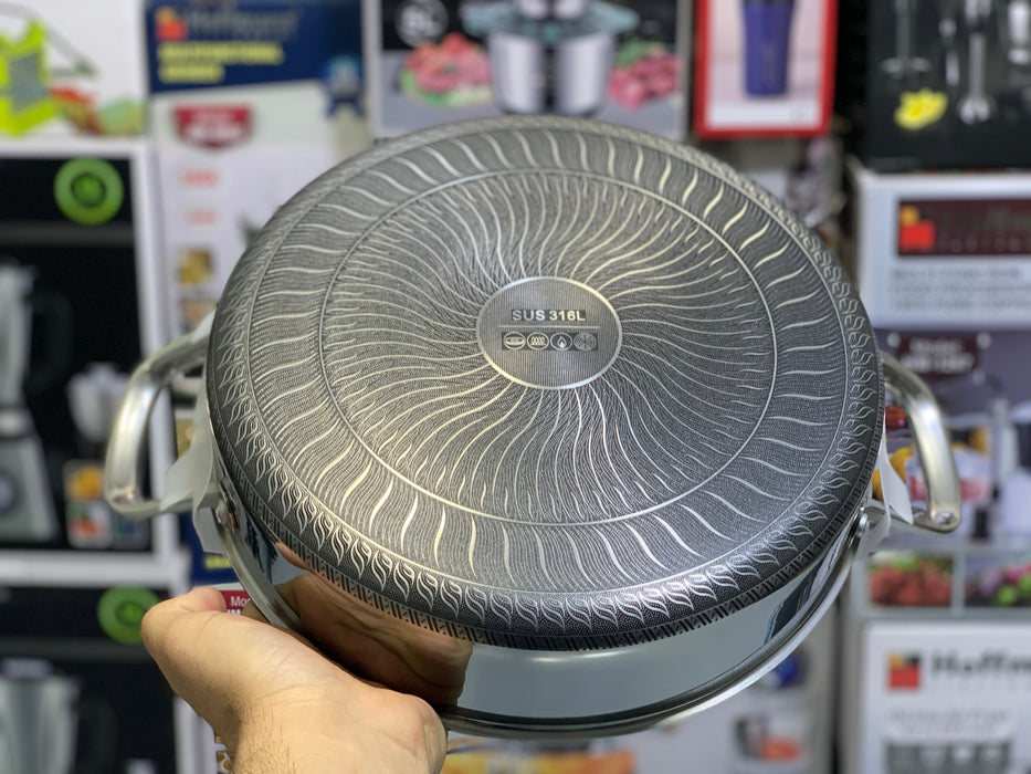 Laser Coating Shallow Casserole 29.5cm Non Stick