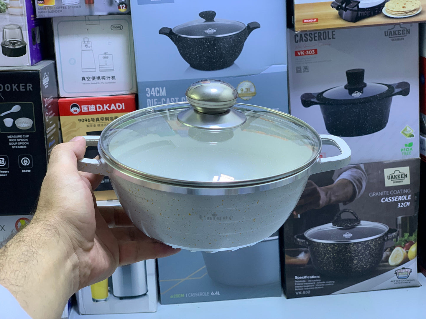 Unique 10 Pieces Cookware Set|Die-Cast Aluminum