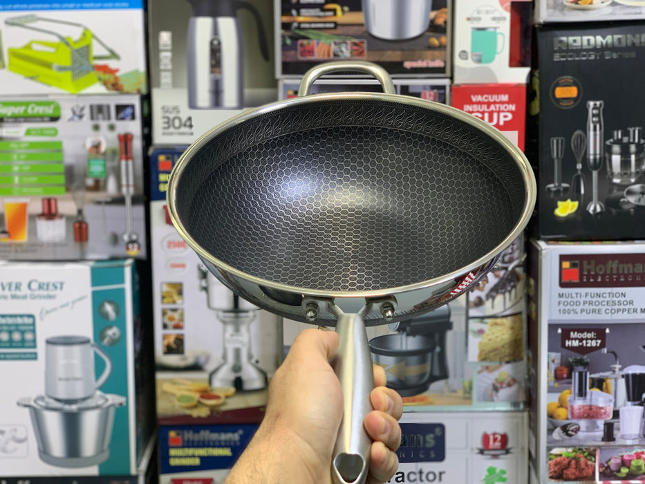 Laser Coating deep Fry Pan |32cm, 34cm & 36cm|