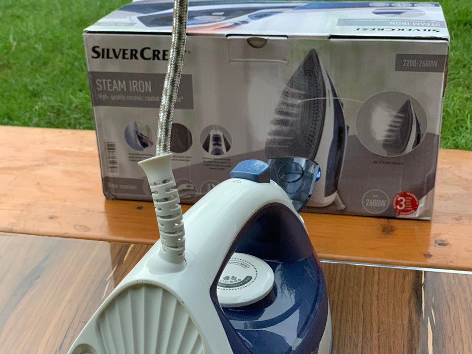 Silver Crest Steam Iron Imported Quality Pure NON STICK