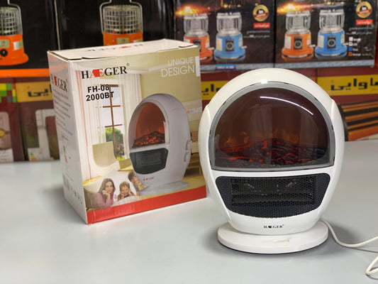 Unique Design Heater | Dual Heating Power Settings - 1000W & 2000W