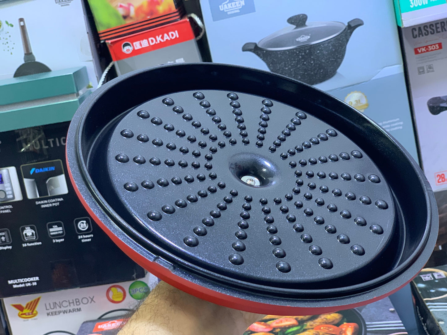 UAKEEN 7 pieces Die-Casting Aluminium Cookware Set|VK-21