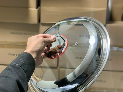 Laser Coating Deep Frying Handi | karahi with Solid Handles