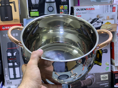 Kaisa Villa 12 Pieces Cookware set Stainless Steel