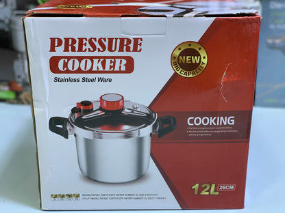 2 in 1 Pressure Cooker 12L