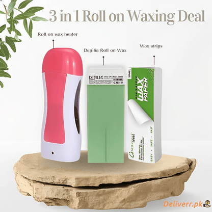 3 in 1 Roll on depilatory  Wax Heater