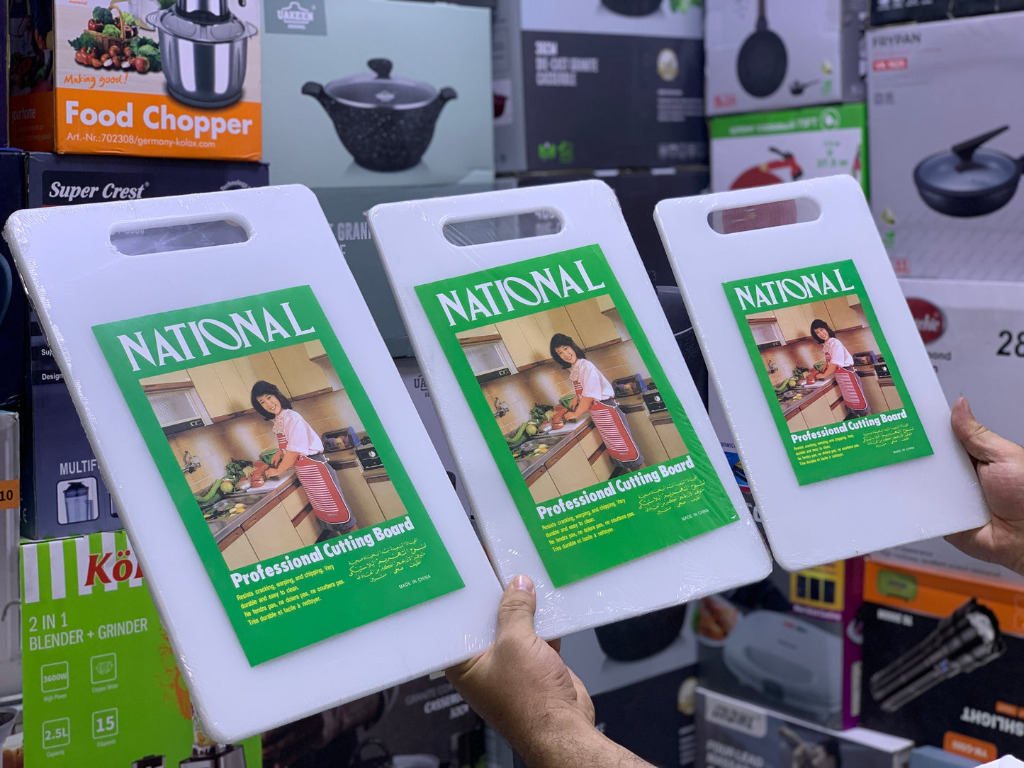 3 Pieces Cutting Board Plastic Material