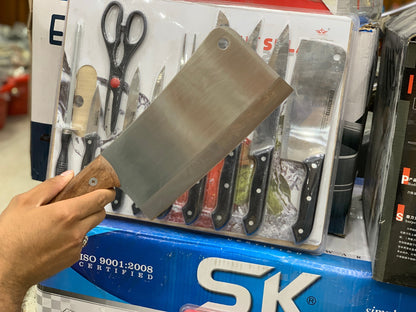 High Quality Stainless Steel Butcher Knife Eid Special | Heavy Duty Chief Cleaver