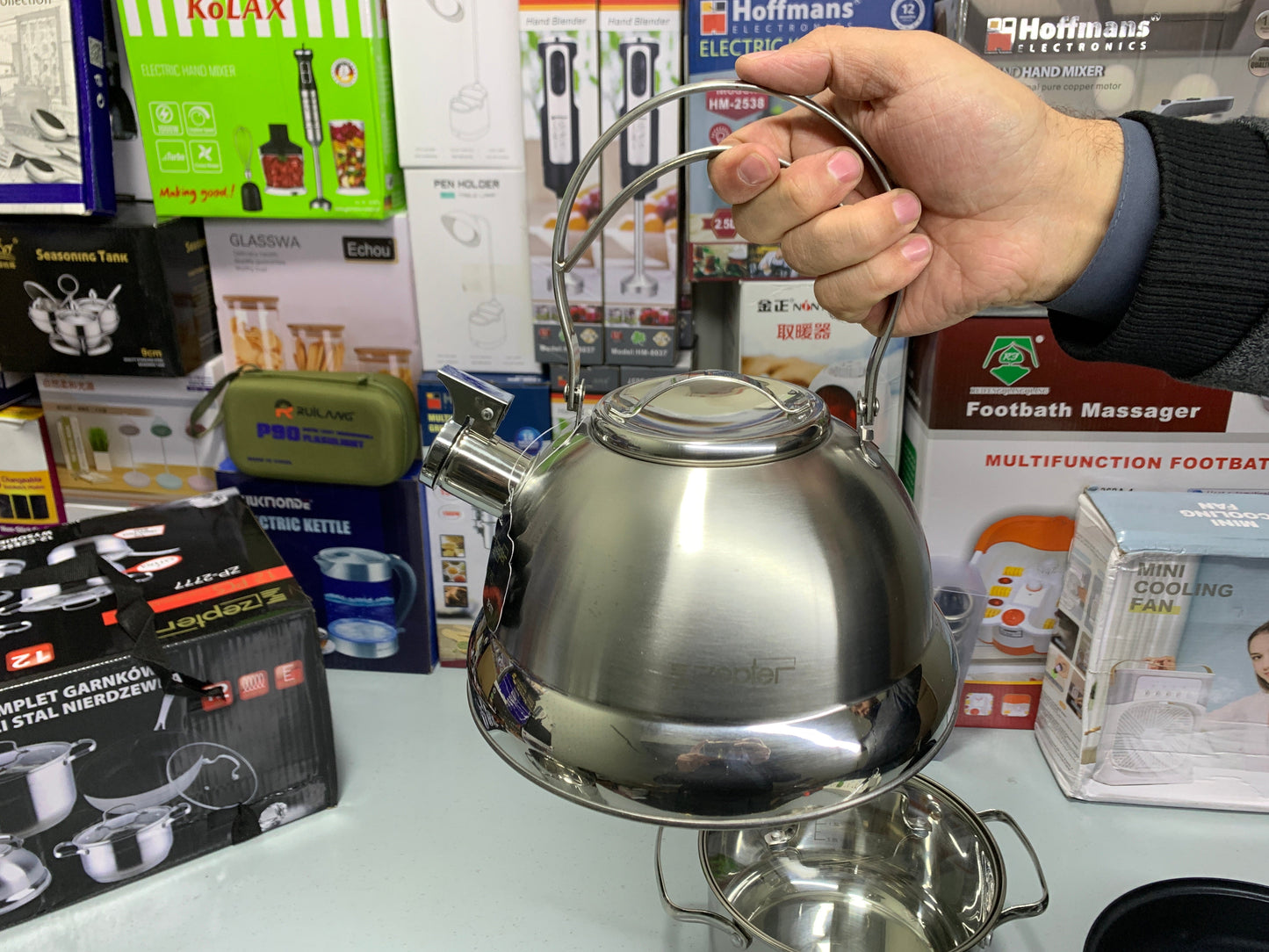 Zepter Brand 12 Pieces Cookware Set Stainless Steel