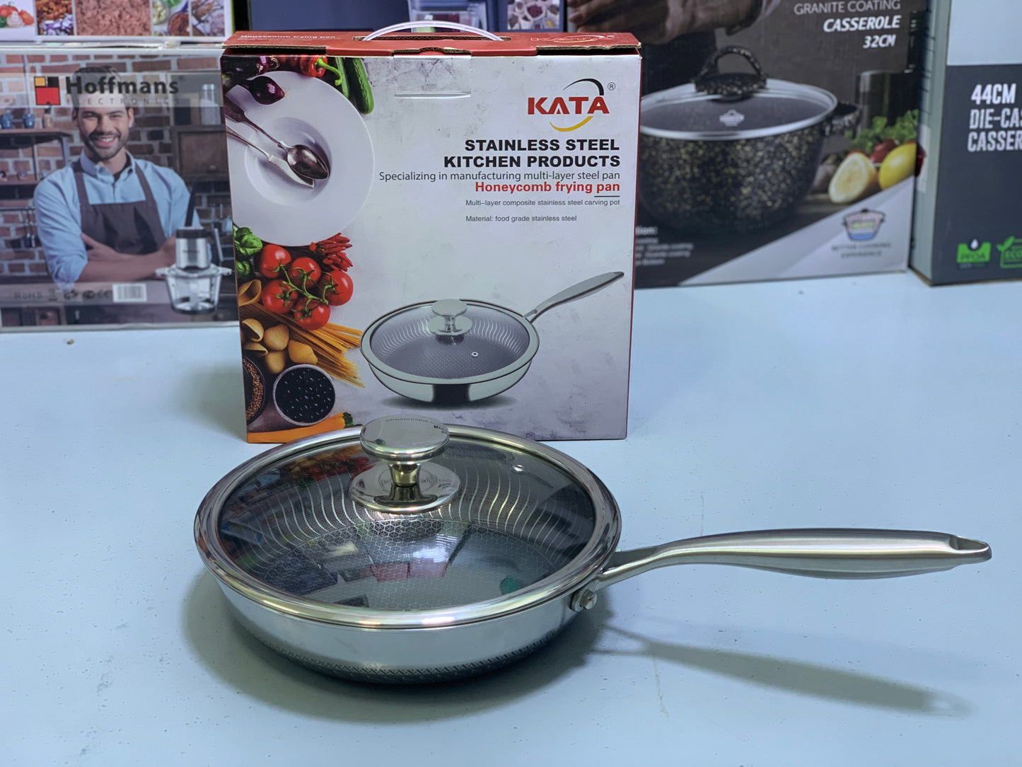 Laser Coating shallow frying pan