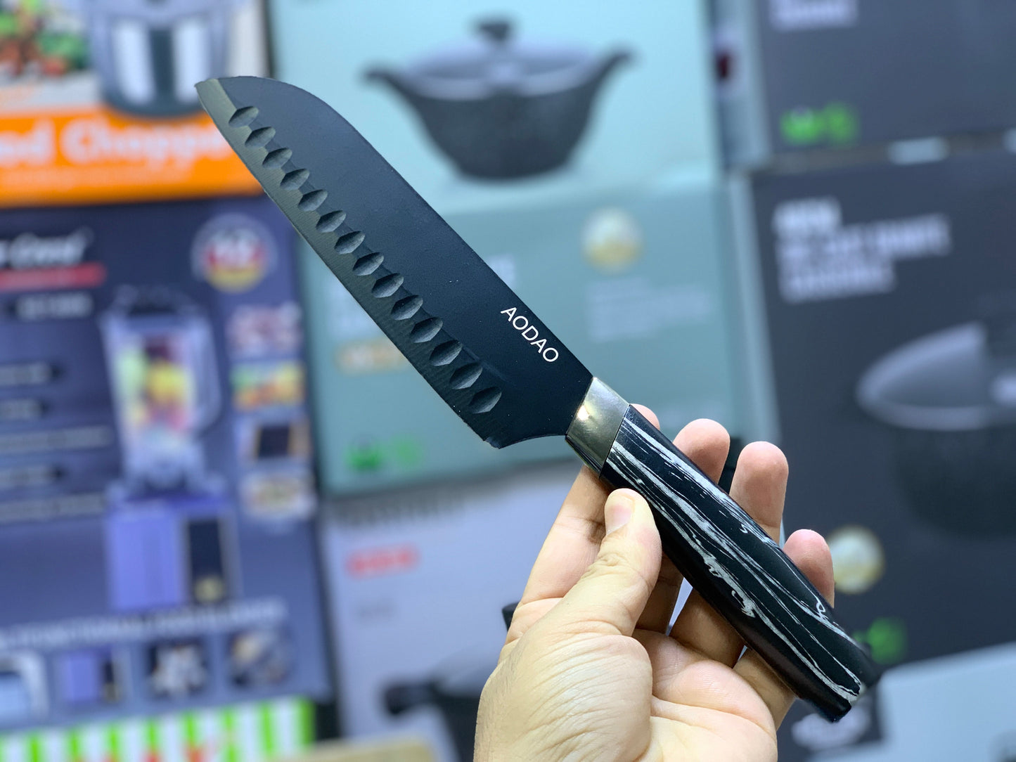 High Quality Daodao 6 Pieces Knife Set with Stand