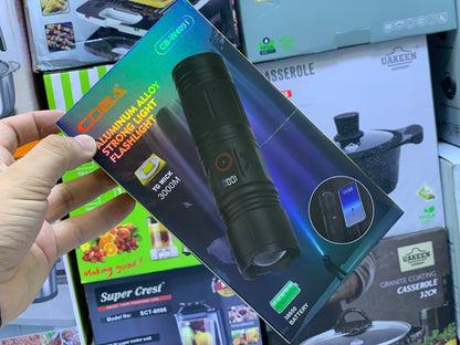 Coba Laser Torch , Handheld outdoor Flashlight Model : CB-G671