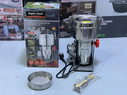 Super Crest Spice Grinders Stainless Steel blades